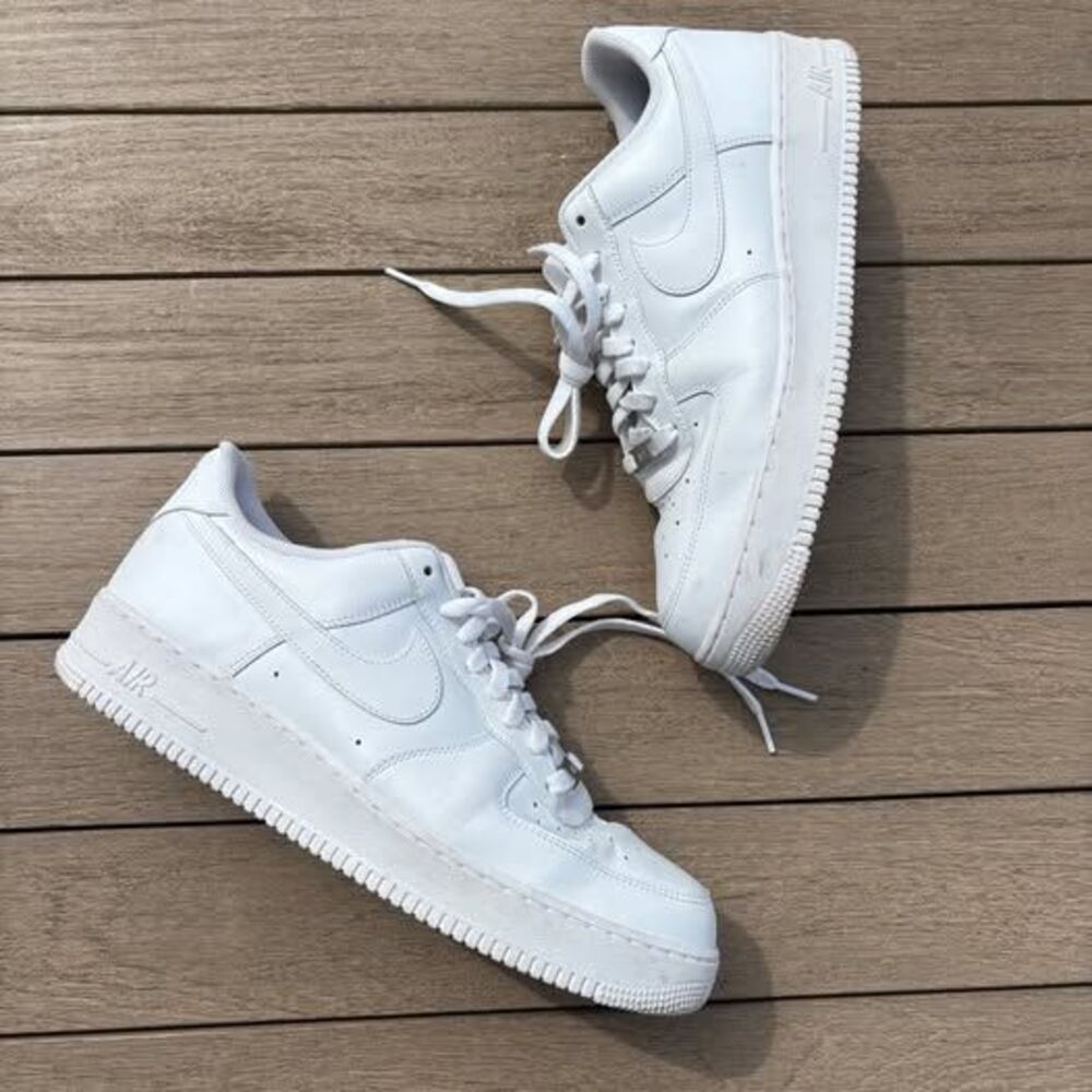 Nike Air Force 1 '07 Triple White - Men's 13